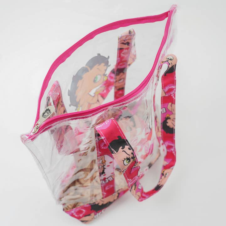Dony Corp - Wholesale Tote Bag - Women's - Betty Boop Clear Tote Bag