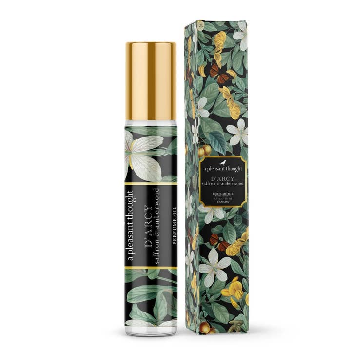 A Pleasant Thought - Wholesale Roll-On Fragrance - D'ARCY | SAFFRON & AMBERWOOD | PERFUME OIL