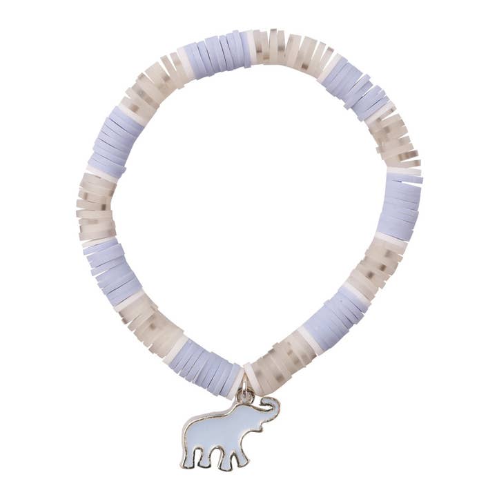 World End Imports Jewelry & Gifts – Engroshandel Armbånd med vedhæng – BR 6mm Fimo Elephnt-6