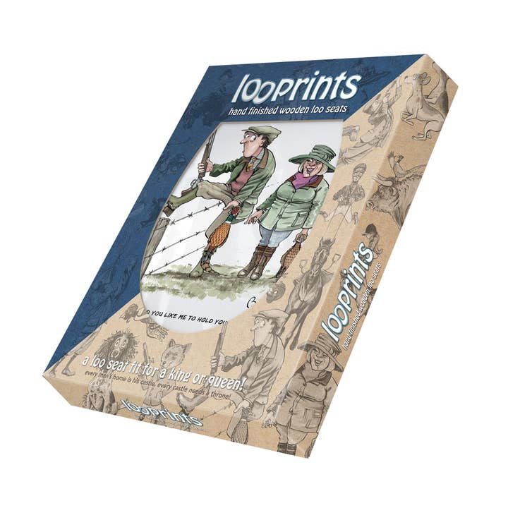 LOOPRINTS - Wholesale Toilet Seat Cover - Soft Close Wooden Toilet seat - Shooting Gifts & Decor SITC2