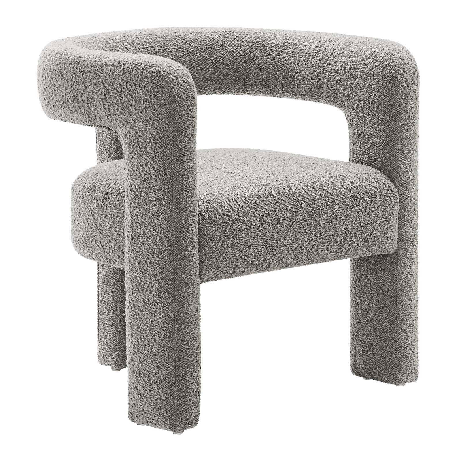 Modway - Wholesale Chair - Kayla Boucle Upholstered Armchair6