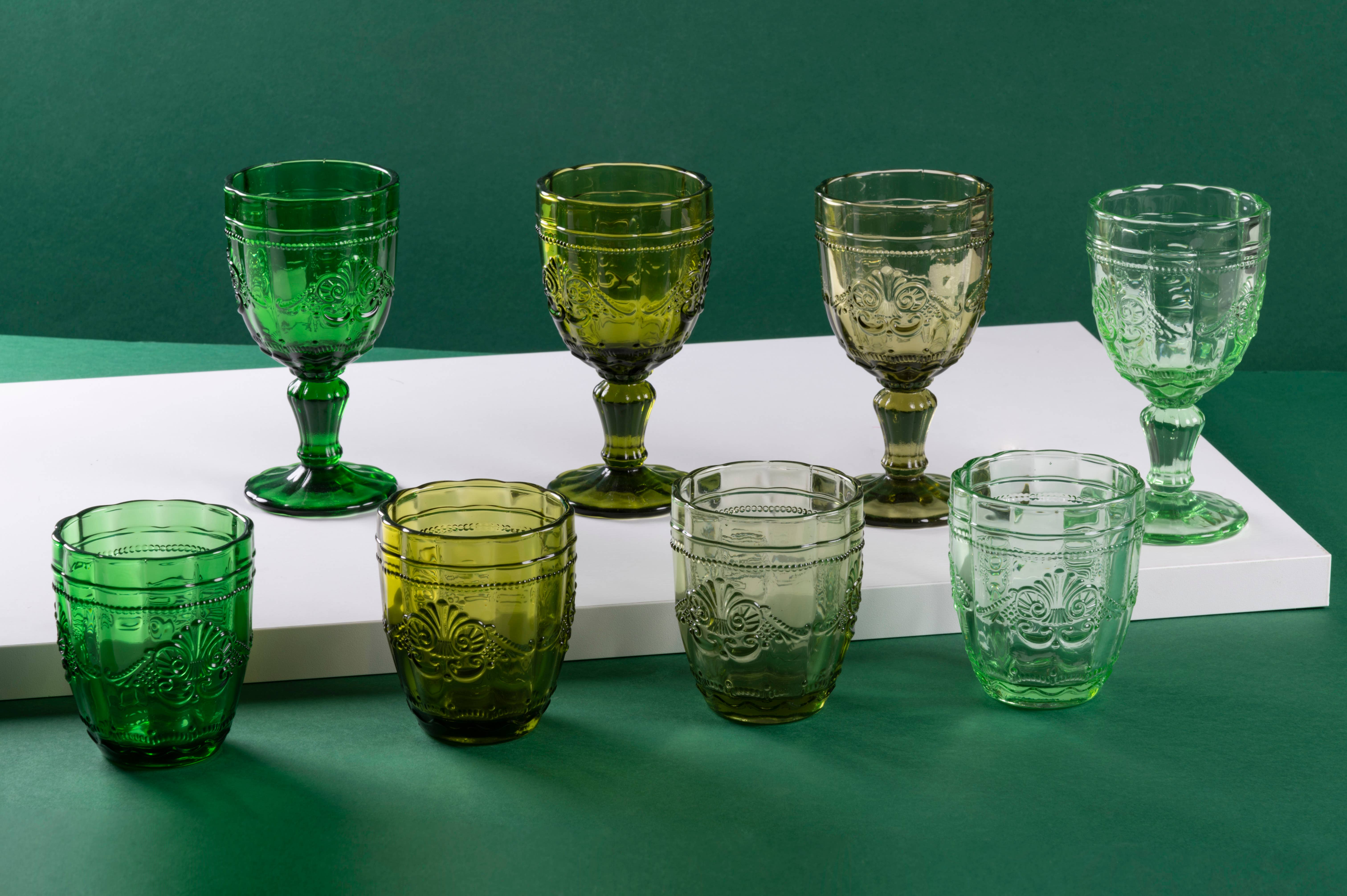 VdE Tivoli 1996 - Vendita all'ingrosso Bicchieri da vino - SYRAH SET 4 CALICI GREENERY7