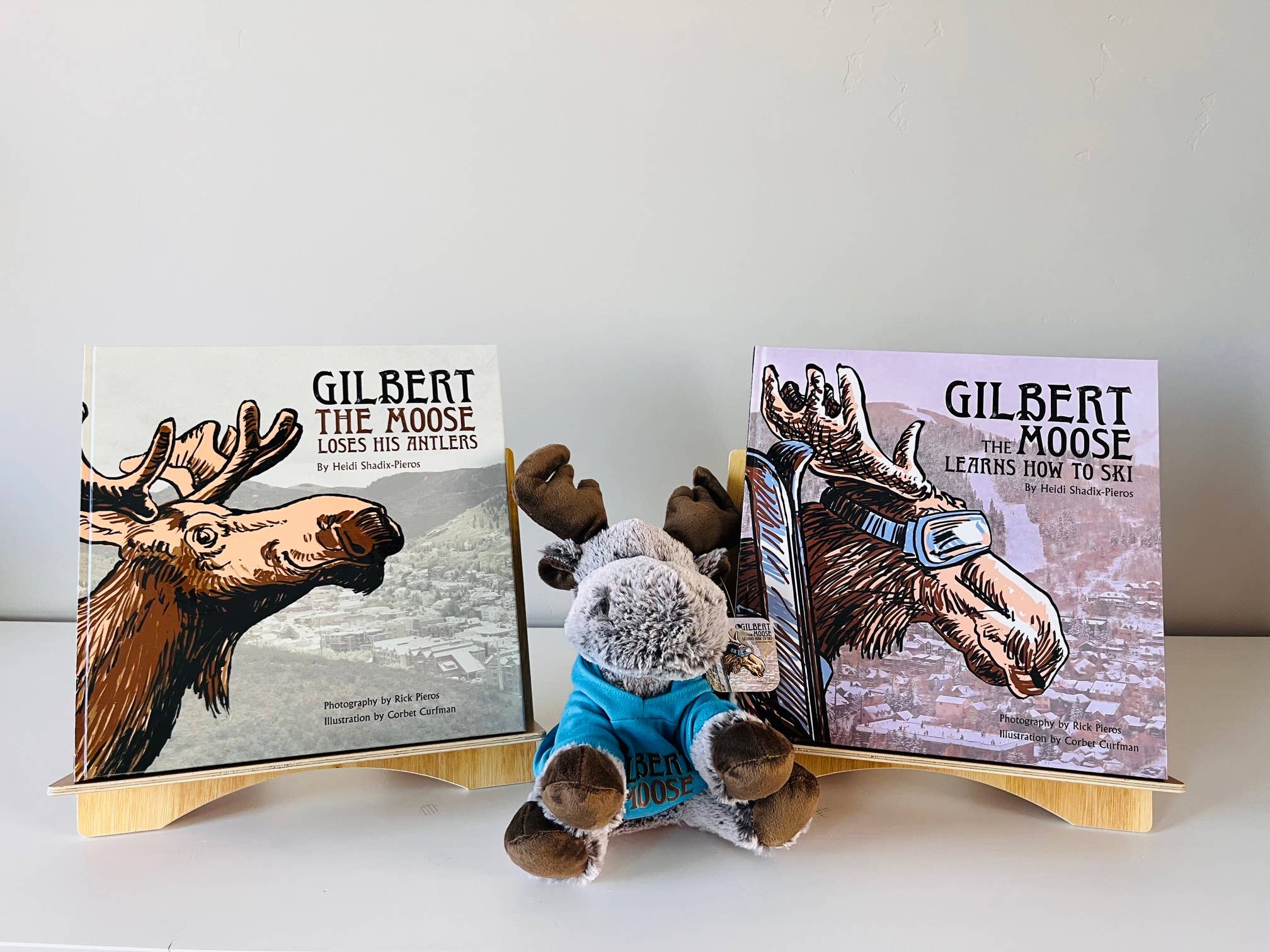 Gilbert The Moose - Rick Pieros Photography - Vendita all'ingrosso Libro per l'infanzia (3-5) - Gilbert l'Alce Impara a Sciare - Libro per bambini13