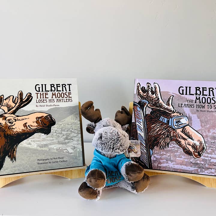 Gilbert The Moose - Rick Pieros Photography - Vendita all'ingrosso Libro per l'infanzia (3-5) - Gilbert l'Alce Impara a Sciare - Libro per bambini13