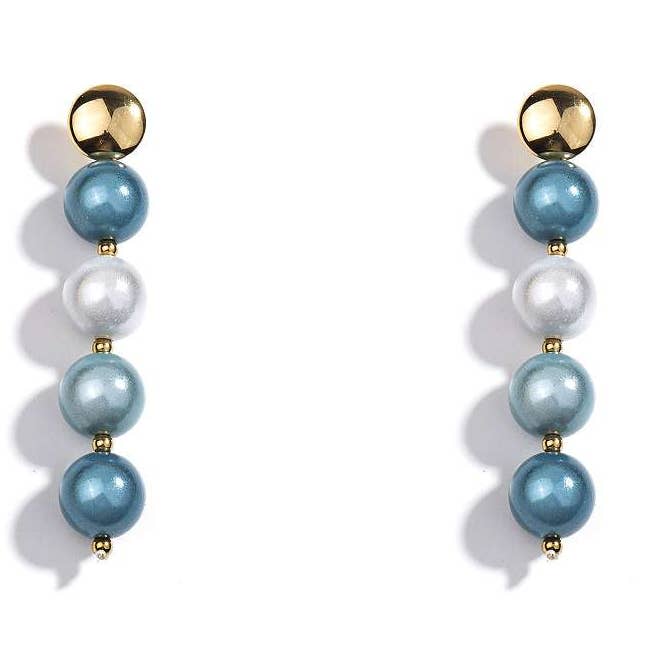 Brincos - Pérolas Mágicas Jana 14mm por atacado de Fox by Ren GmbH