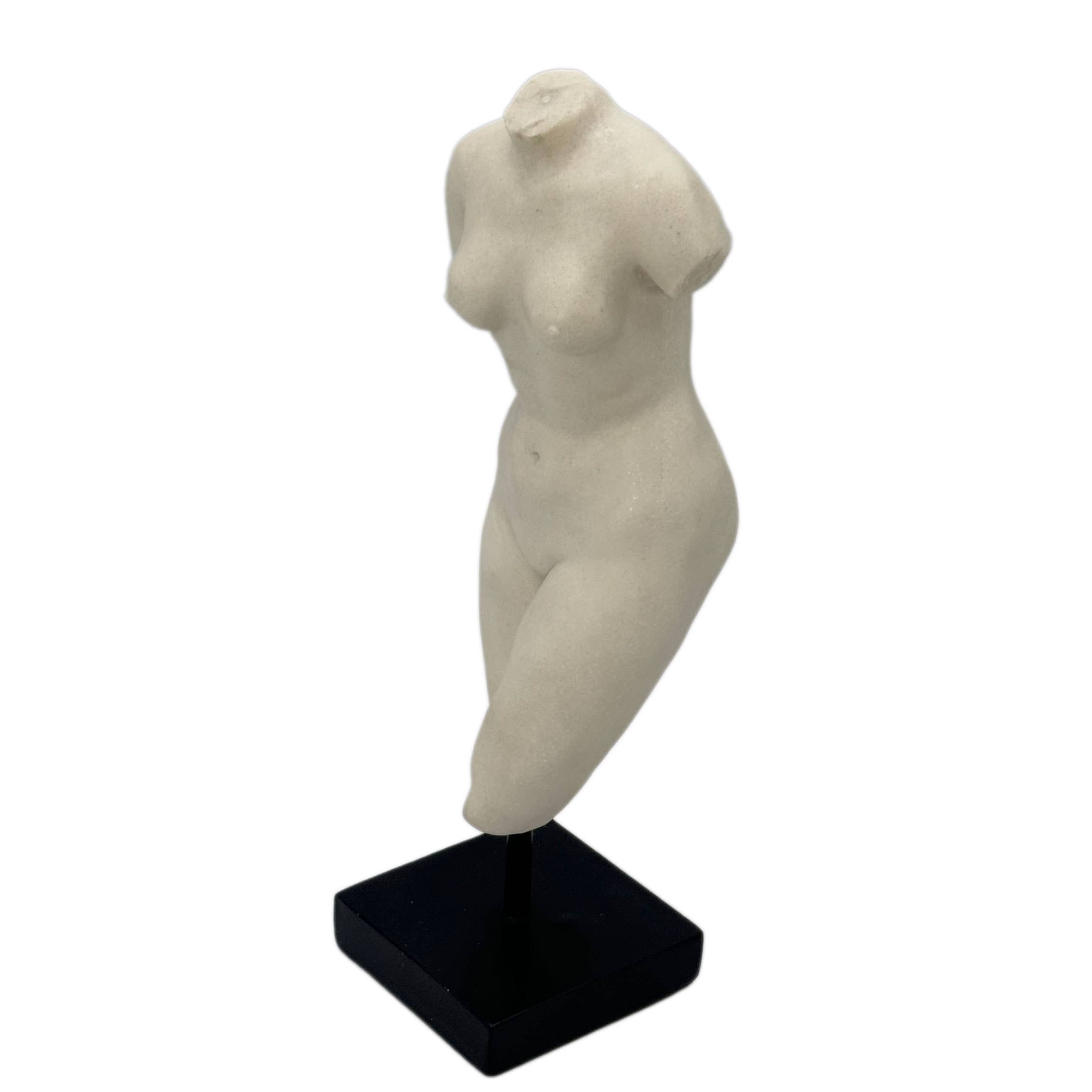 Galt International Company - Wholesale Decorative Figurine - Poly-Marble Torso Bust Greek Roman Tabletop Statue 15"4
