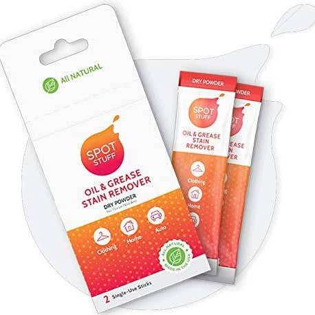 Kit de voyage à 2 bâtons pour enlever les taches d'huile et de graisse Spot Stuff - Coffret de 12 pour la vente par Bozo Sport