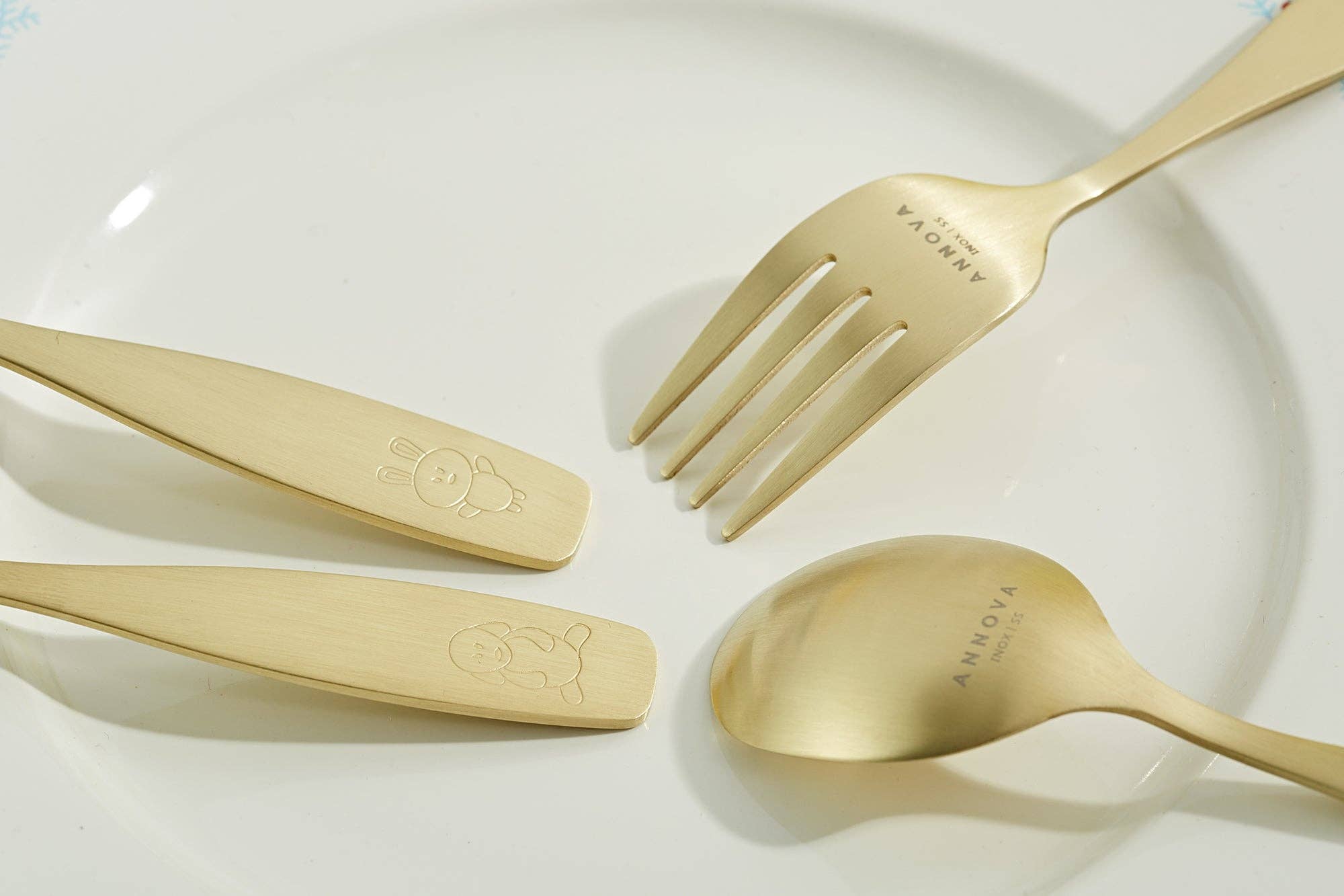 ANNOVA - Wholesale Flatware Set - Kids & Baby - ANNOVA Kids Silverware 6 PIECES Children's Safe Flatware Set Stainless Steel6