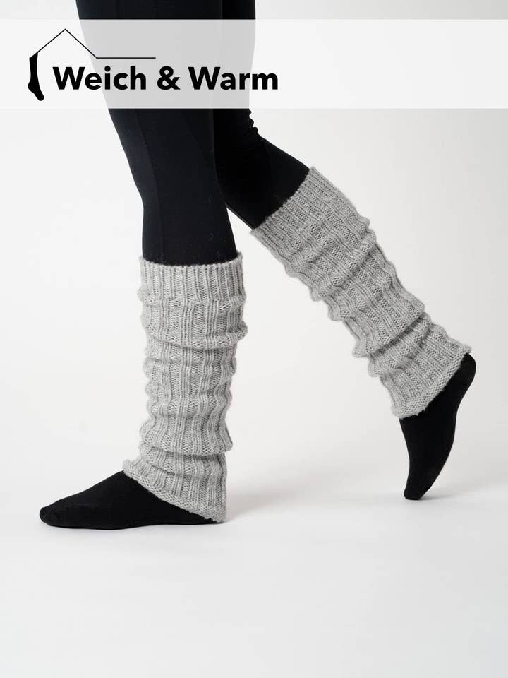 HomeOfSocks - Wholesale Socks - Women's - Alpaca leg warmers 50% wool2