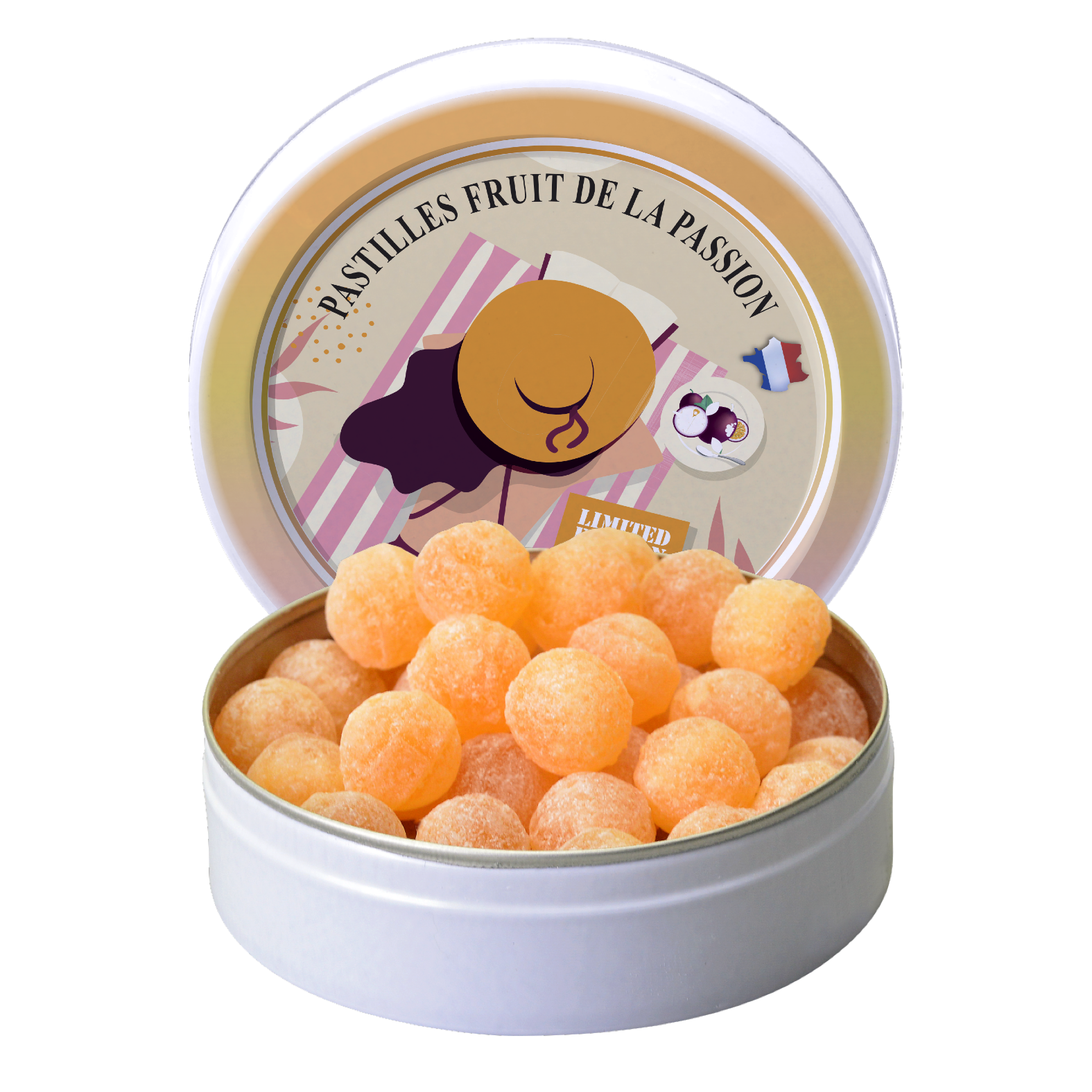 Bonbon-France - Wholesale Retailer Display - Food & Drink - Summer 2025 Candy Pack - Limited Edition: Display Stand Included6