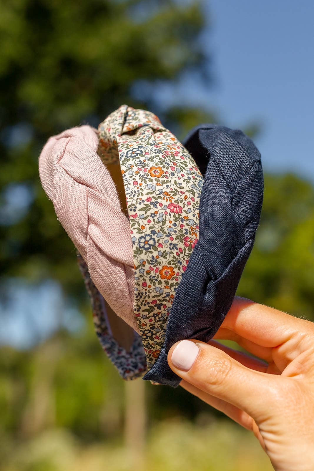 Maddie and Me Handmade - Wholesale Fashion Headband - Women's - Liberty of London Katie & Millie Floral Knot Headband13