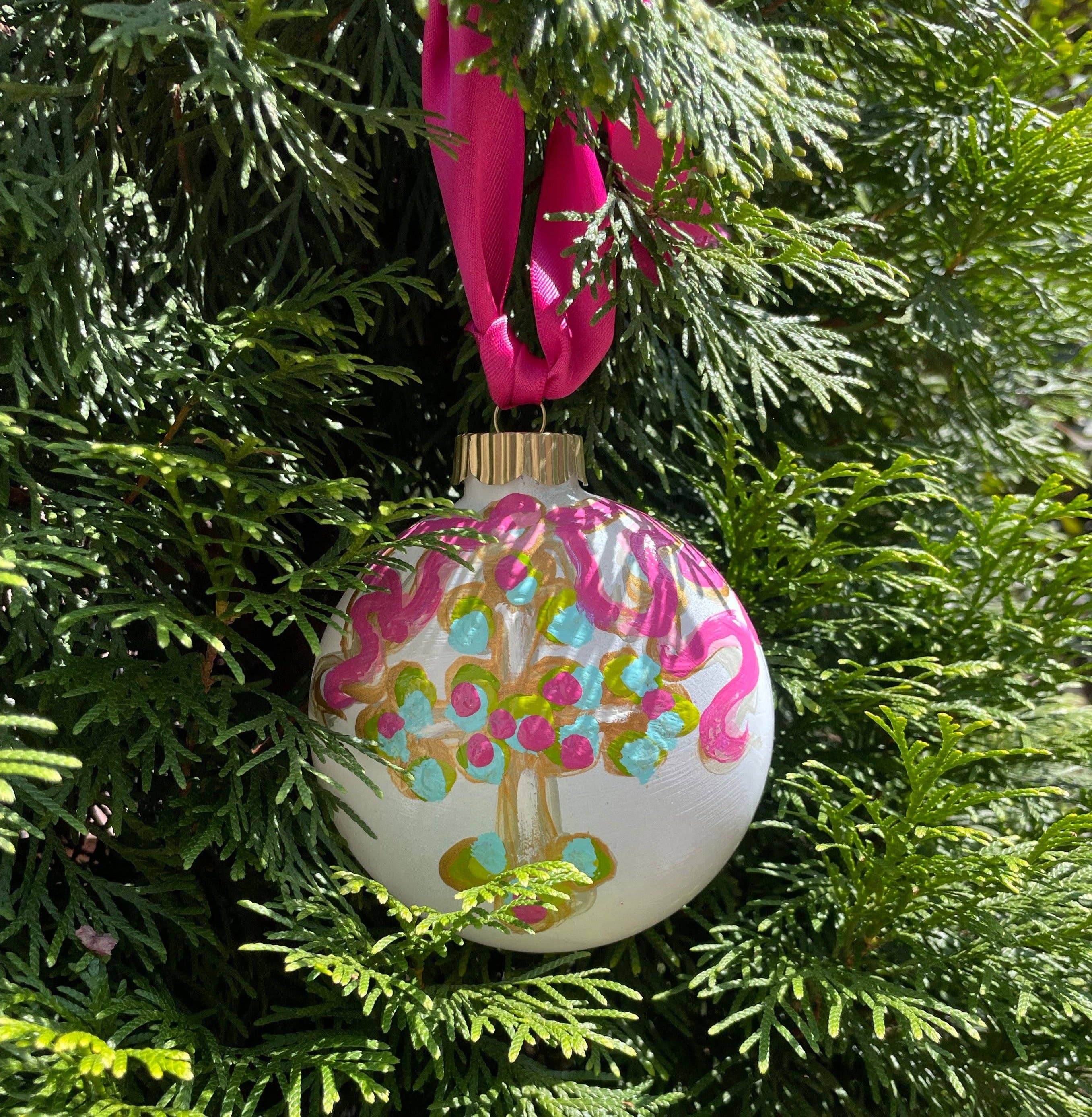 HAVE MERCY LLC - Wholesale Ornament - Mercy Cross Glass Disc Ornament