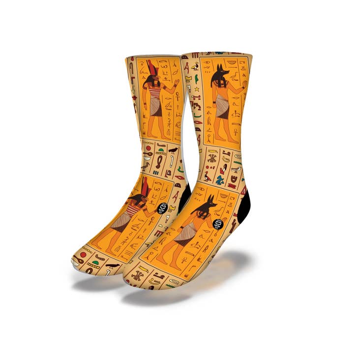 Jeroglíficos egipcios 2 calcetines para venta al por mayor de Savvy Sox
