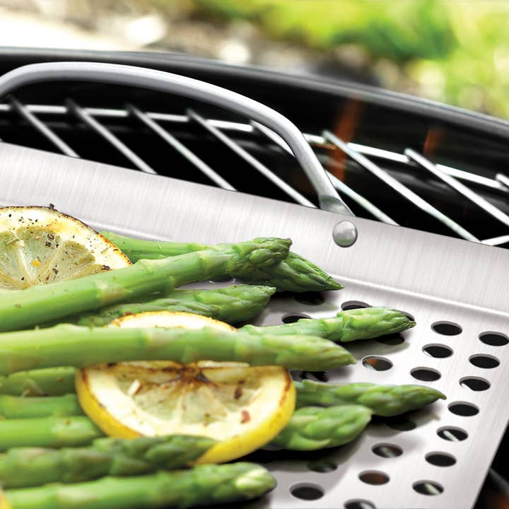 Fox Run Brands - Wholesale Grill Pan/Griddle - Outset Stainless Steel Grill Topper Grid, 11" x 17"