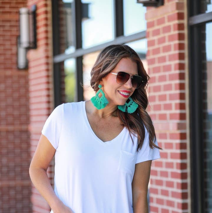 Jess Lea Basic Pocket Tee for wholesale by Jess Lea