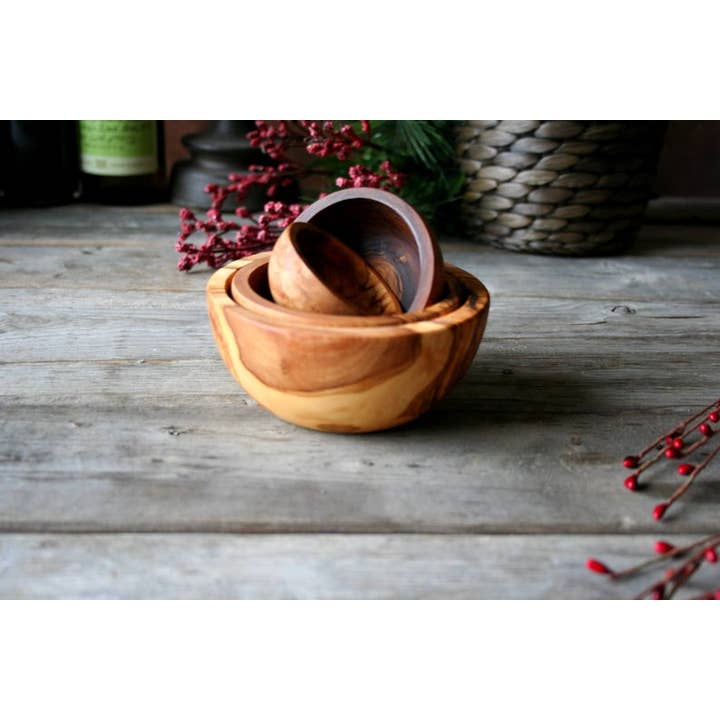 Trabelsi Wood Design - Wholesale Bowl - Set Of Wooden Bowls2