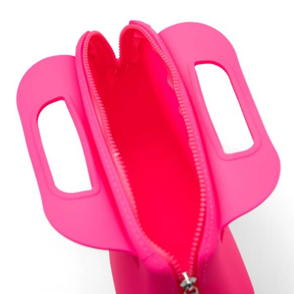 ibiG Bags & Accessories - Vente Trousses de maquillage/cosmétique - ibiG Supreme (XL) Sac en Silicone. Pour La Fille Qui Veut Un Sac Plus Grand