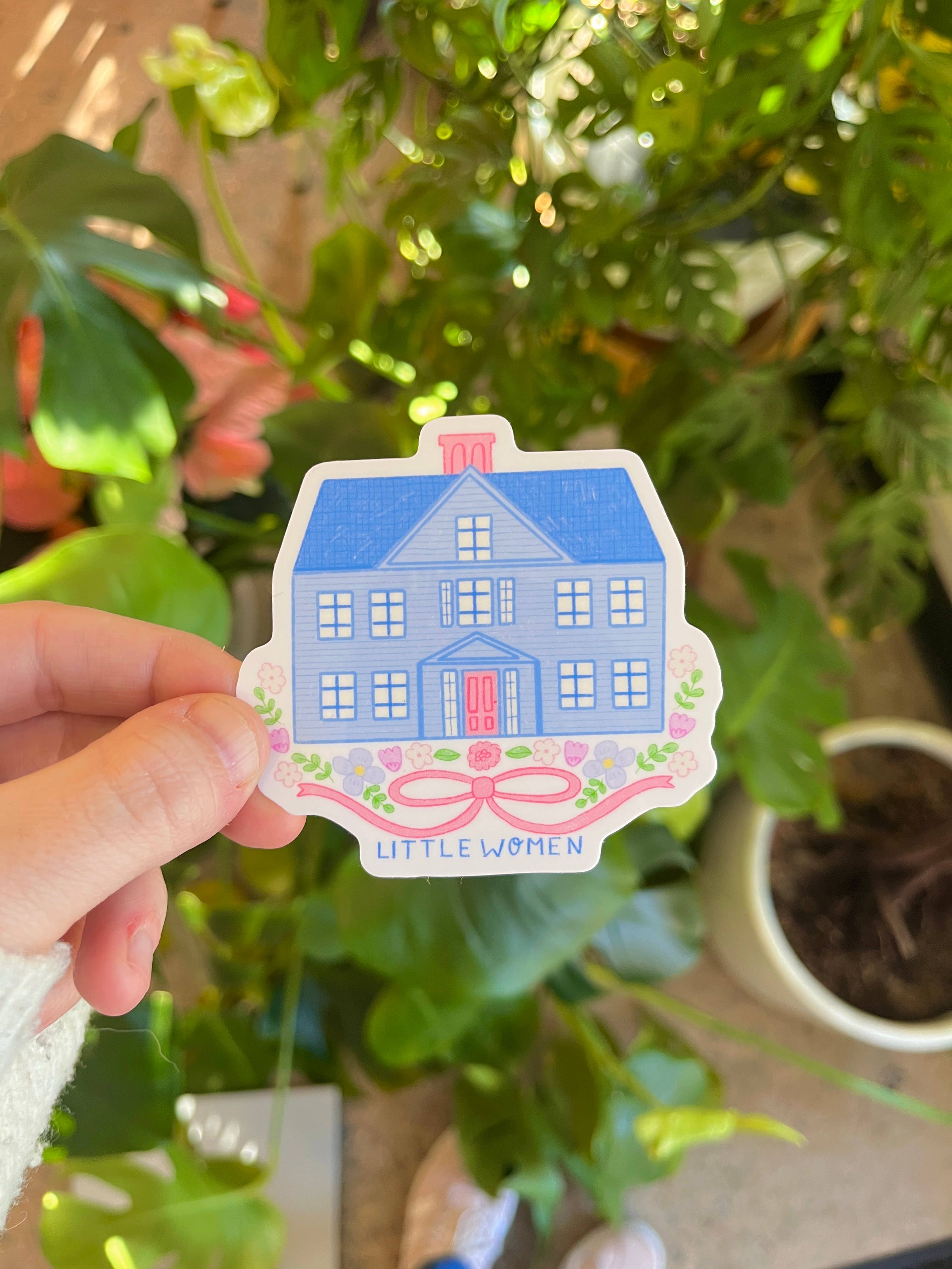 Hanstan Studio - Wholesale Sticker - Little Women Orchard House Sticker1