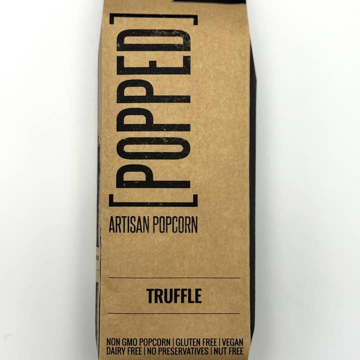 Truffle Artisan Popcorn for wholesale by POPPED Artisan Popcorn