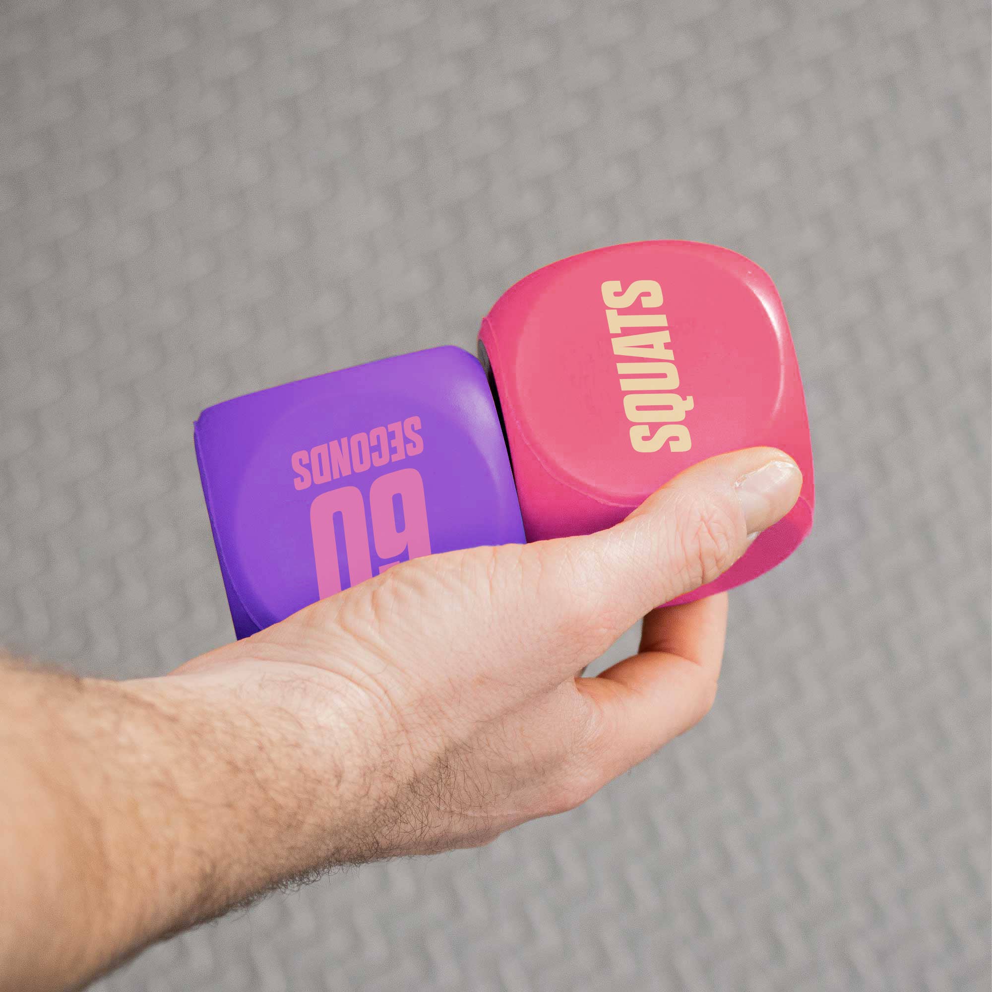 Phoenix Fitness - Wholesale Fitness Equipment - Fitness Routine Exercise Dice - Pink1