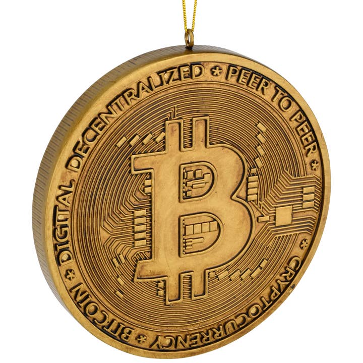 Tree Buddees - Wholesale Ornament - Bitcoin Christmas Ornament Cryptocurrency Money Ornaments
