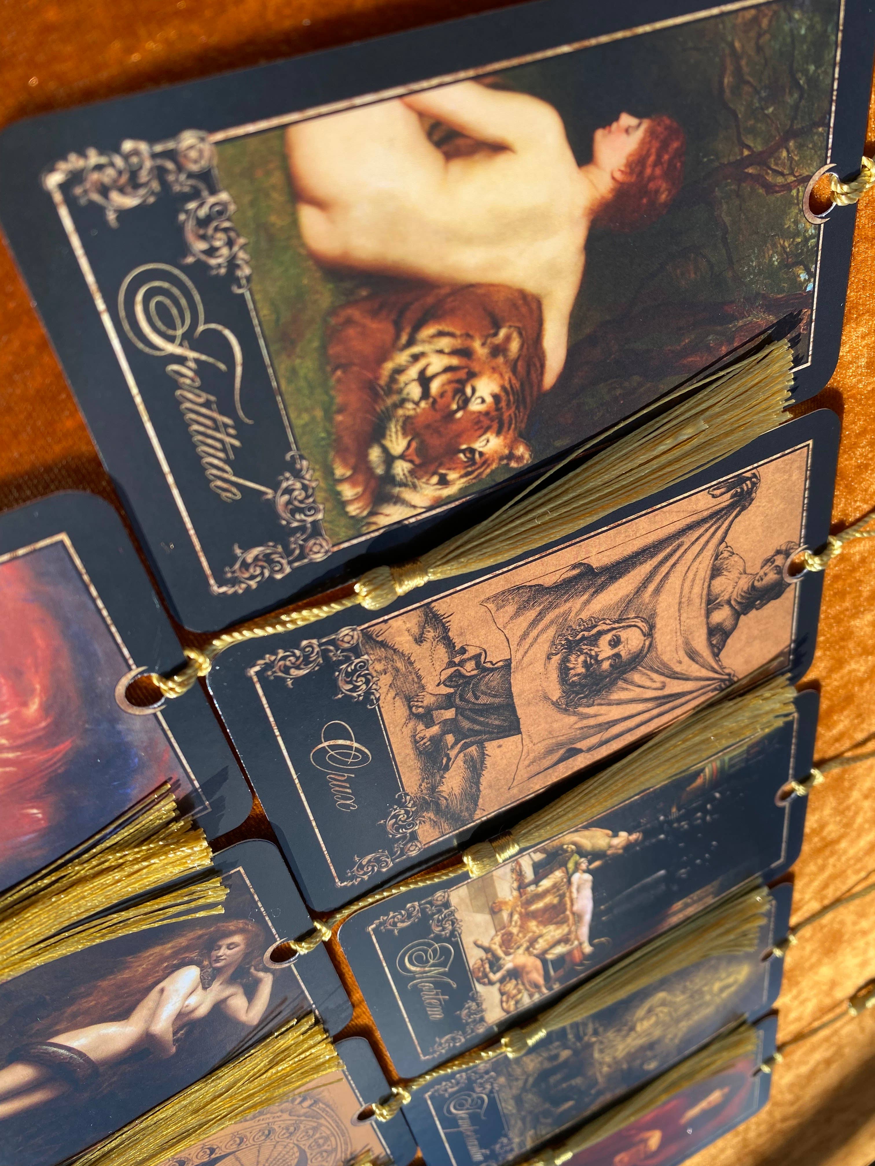 ENTER THE PORTAL - Wholesale Bookmark - Tarot Card Bookmark with Tassel • Alchemia Auri Tarot7