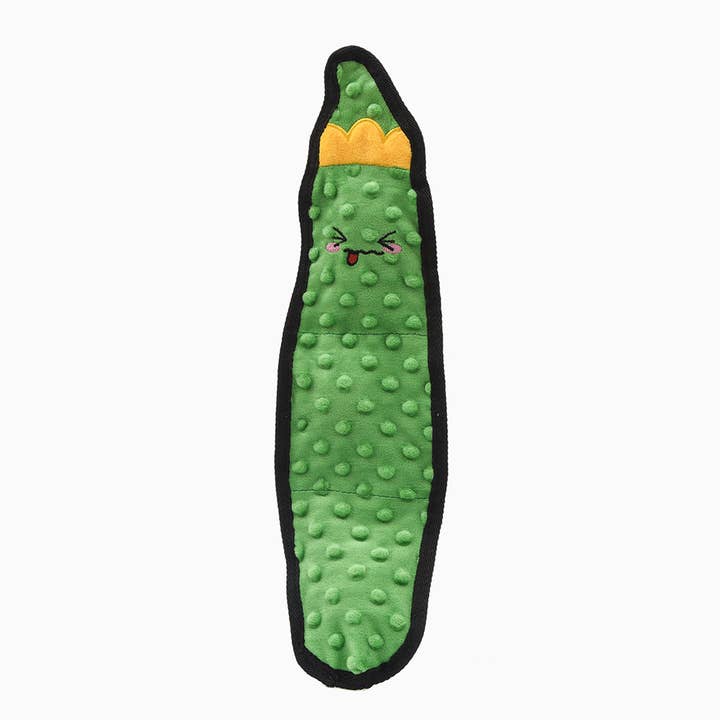 Peluche HugSmart Pet, Squeakin' Vegetables | Pickle para venta al por mayor de Hugsmart Products Inc