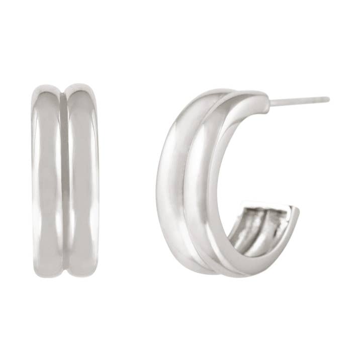 Boucles d'oreilles Marilou - Acier inoxydable pour la vente par Twenty Compass