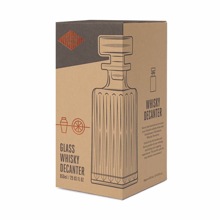 Whisky Decanter for wholesale by Gentlemen's Hardware