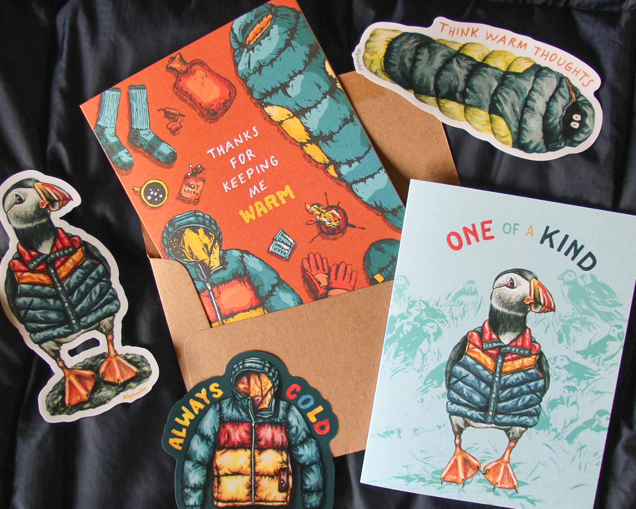 Alpinecho - Wholesale Sticker - Always Cold Sticker7