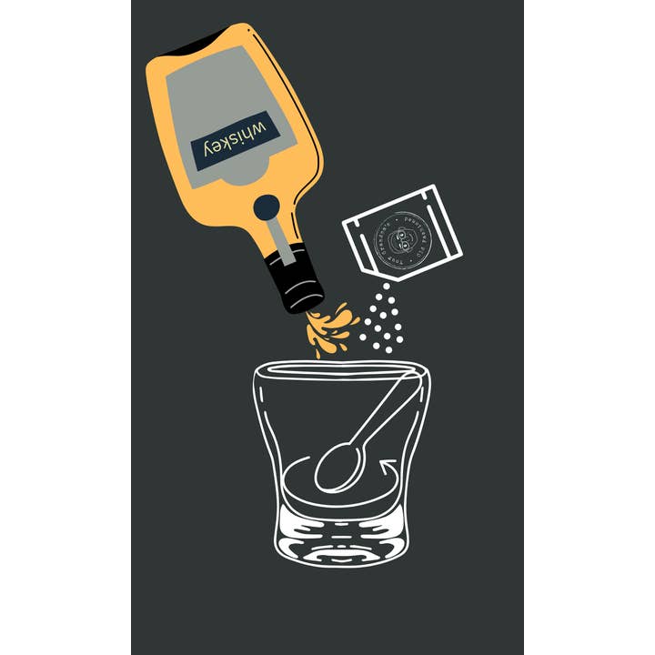 Your Grandpa's Old Fashioned - Wholesale Cocktail mix/syrup - Double Oak Smoked Old Fashioned Cocktail Mix - Just Add Bour3