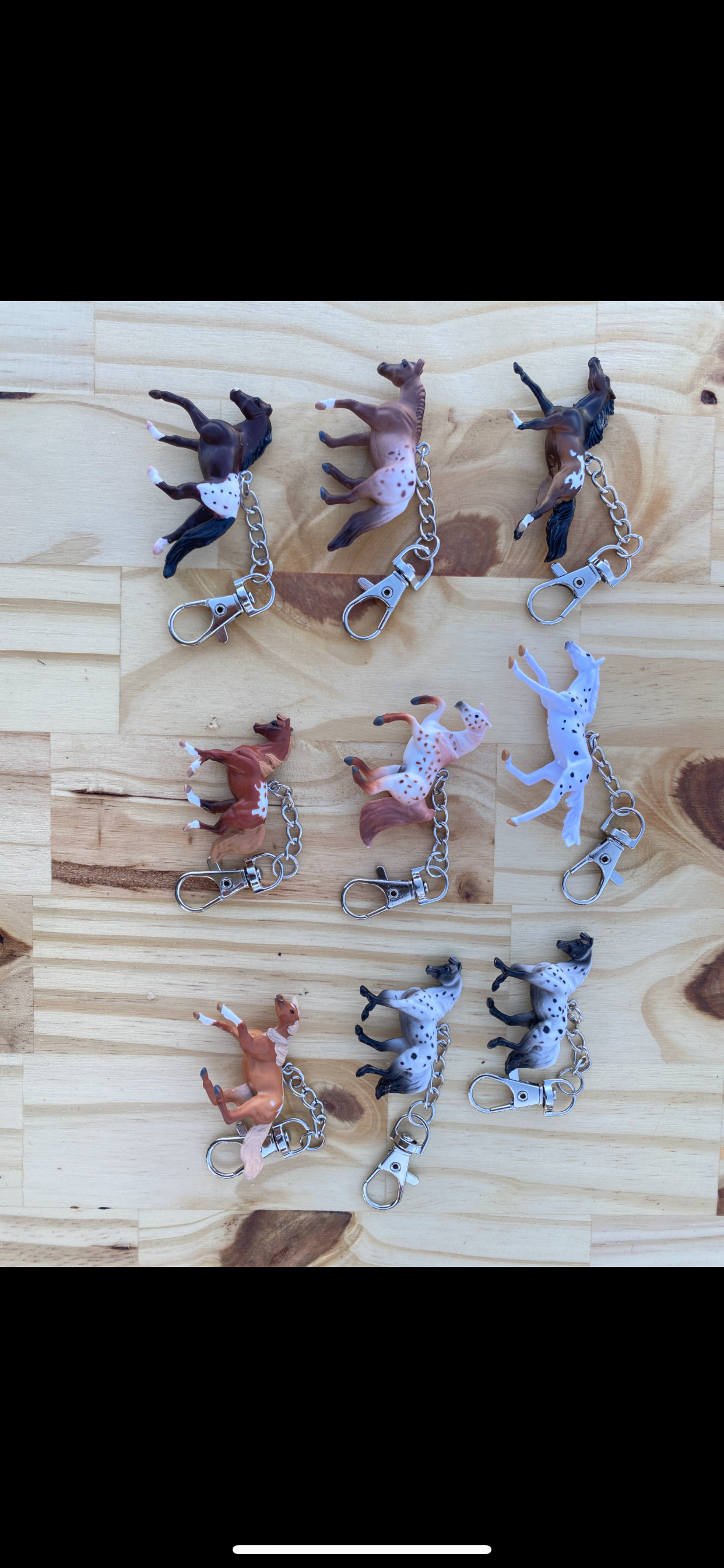 AB Tack Design - Wholesale Keychain - Unisex - Random Mix, Horse Keychains3