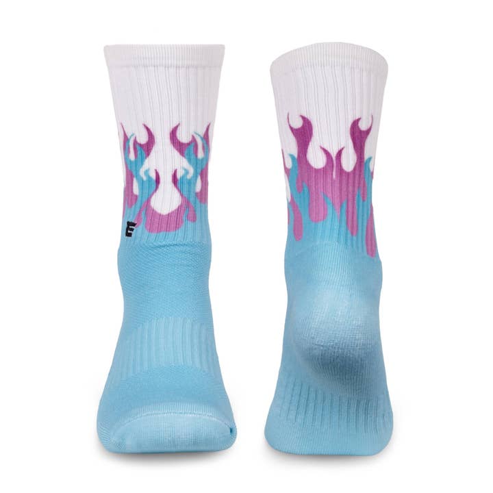 Blue Fire Performance Socks for wholesale by Elitex Training