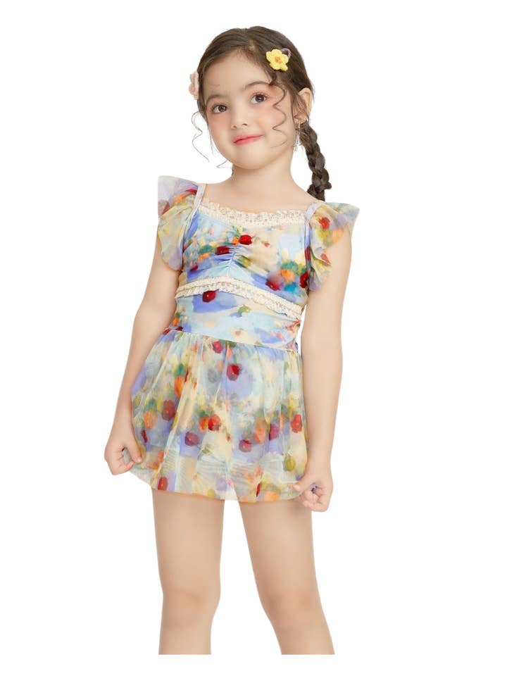 Multi Colored Sunberry Bloom Mommy & Me Set for wholesale on Faire19