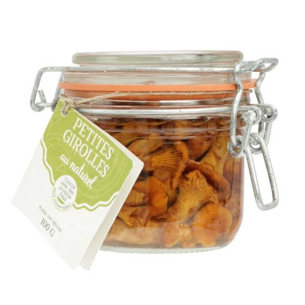 KLEINE CANTHARELLEN AU NATURAL 100G voor wholesale door L'armoire A Conserves