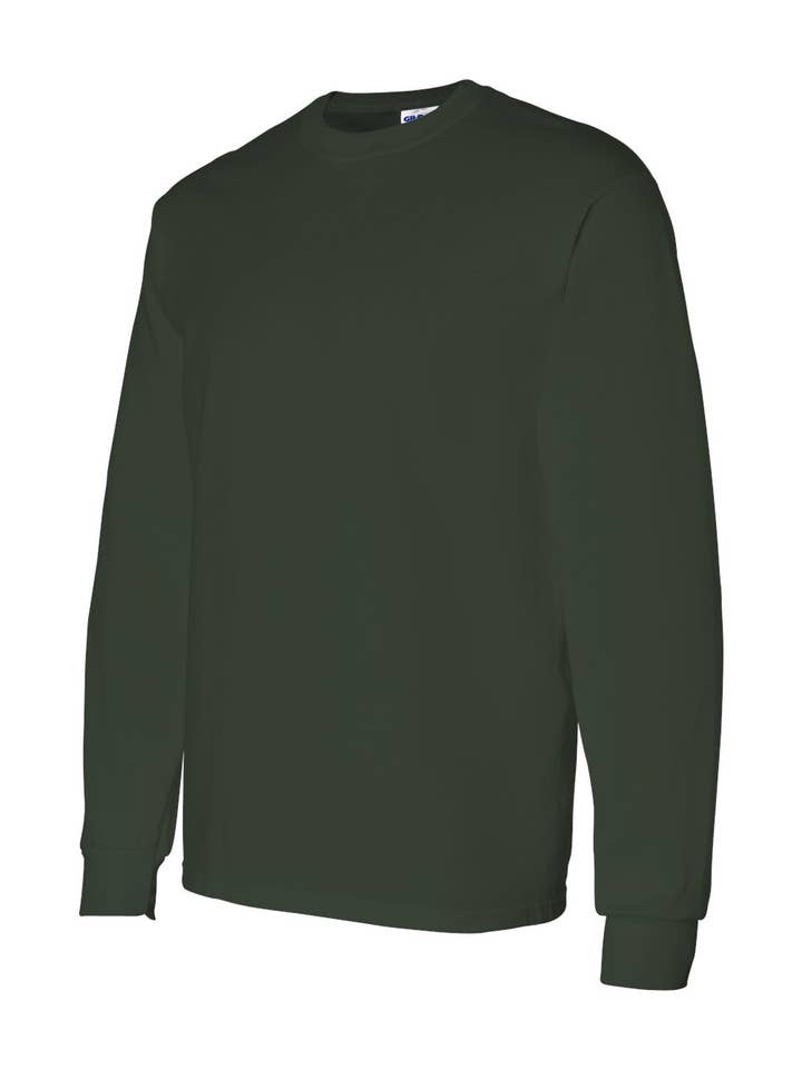 Total Apparel - Wholesale T-Shirt - Unisex - Gildan Adult Heavy Cotton Long-Sleeve Blank T-Shirt | G540