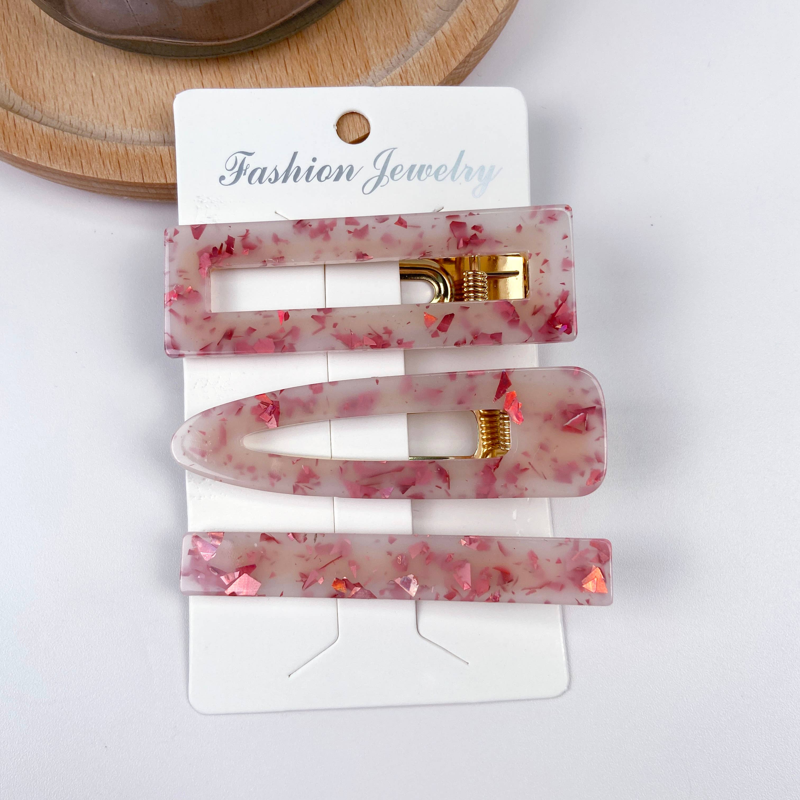 SoapElenGlen - Wholesale Hair Clip - Women's - 3 pcs colorful candy bangs hair clip1