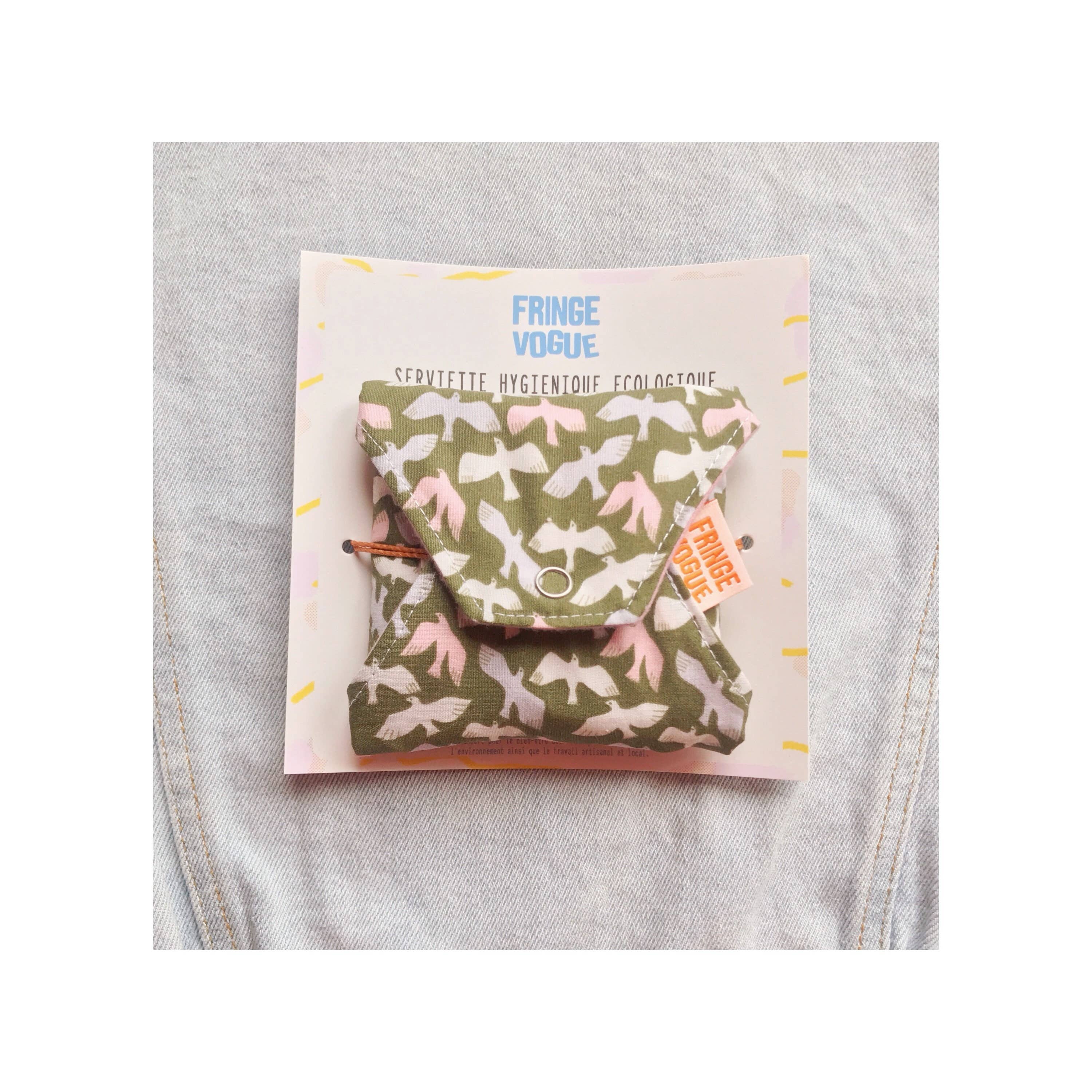 Fringe Vogue - Wholesale Menstrual Pad/Liner - Washable sanitary napkin swallow9