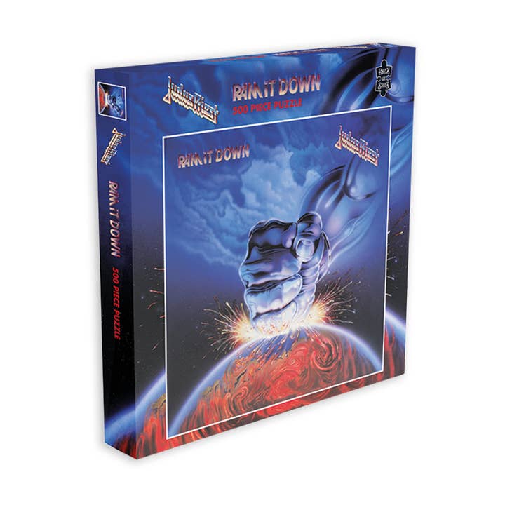 Judas Priest Ram It Down (500 Piece Jigsaw Puzzle) for wholesale by AQUARIUS, GAMAGO, ICUP, & ROCK SAWS by NMR Brands