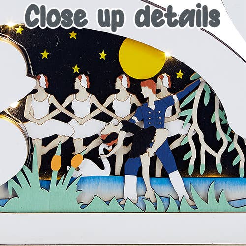 Dasha Designs – Großhandel Wanddeko - Kind & Baby – 6416 Schwanensee-Tanzbühne1