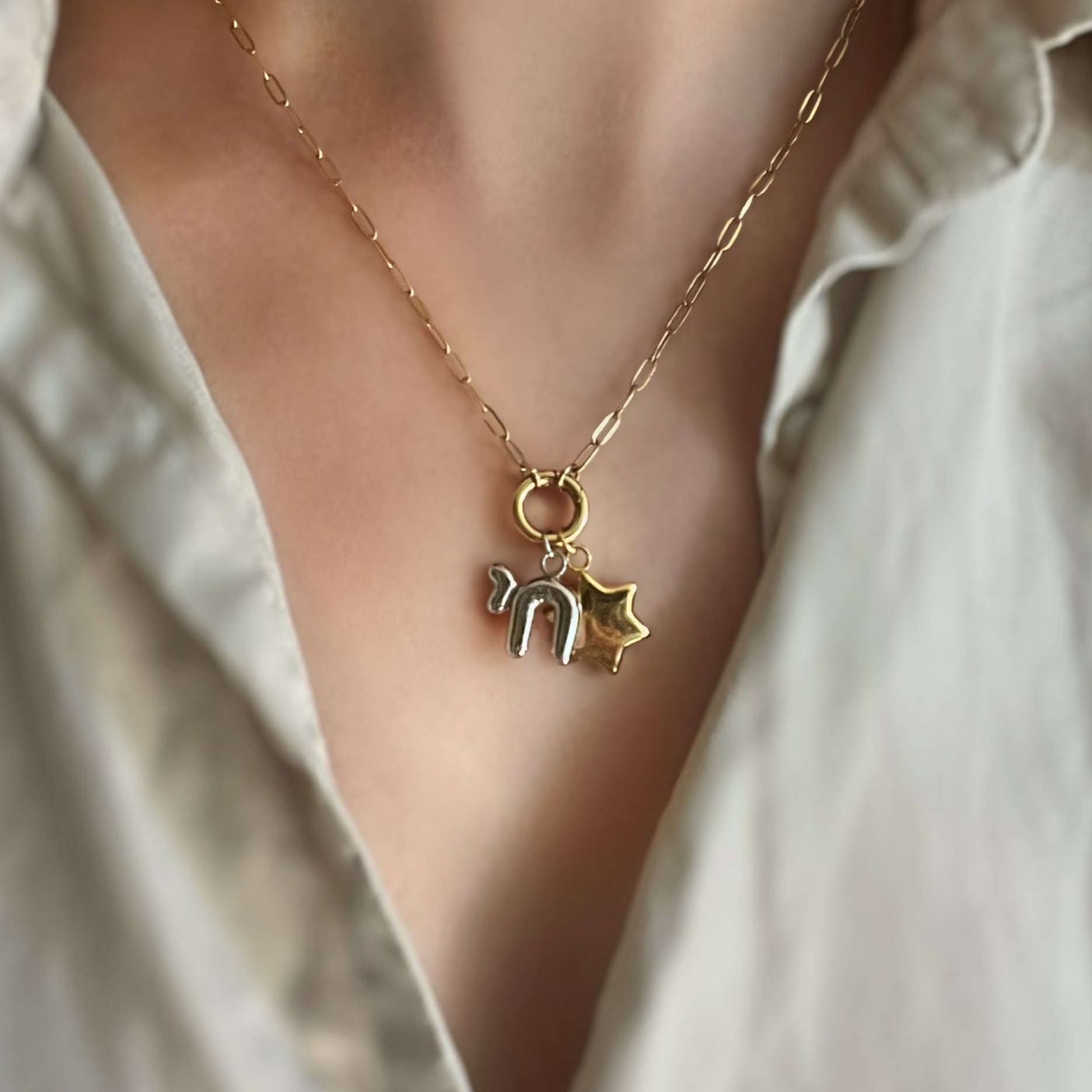 Mamaleh Jewelry - Wholesale Individual Charm/Pendant - Chai Bubble Charm1