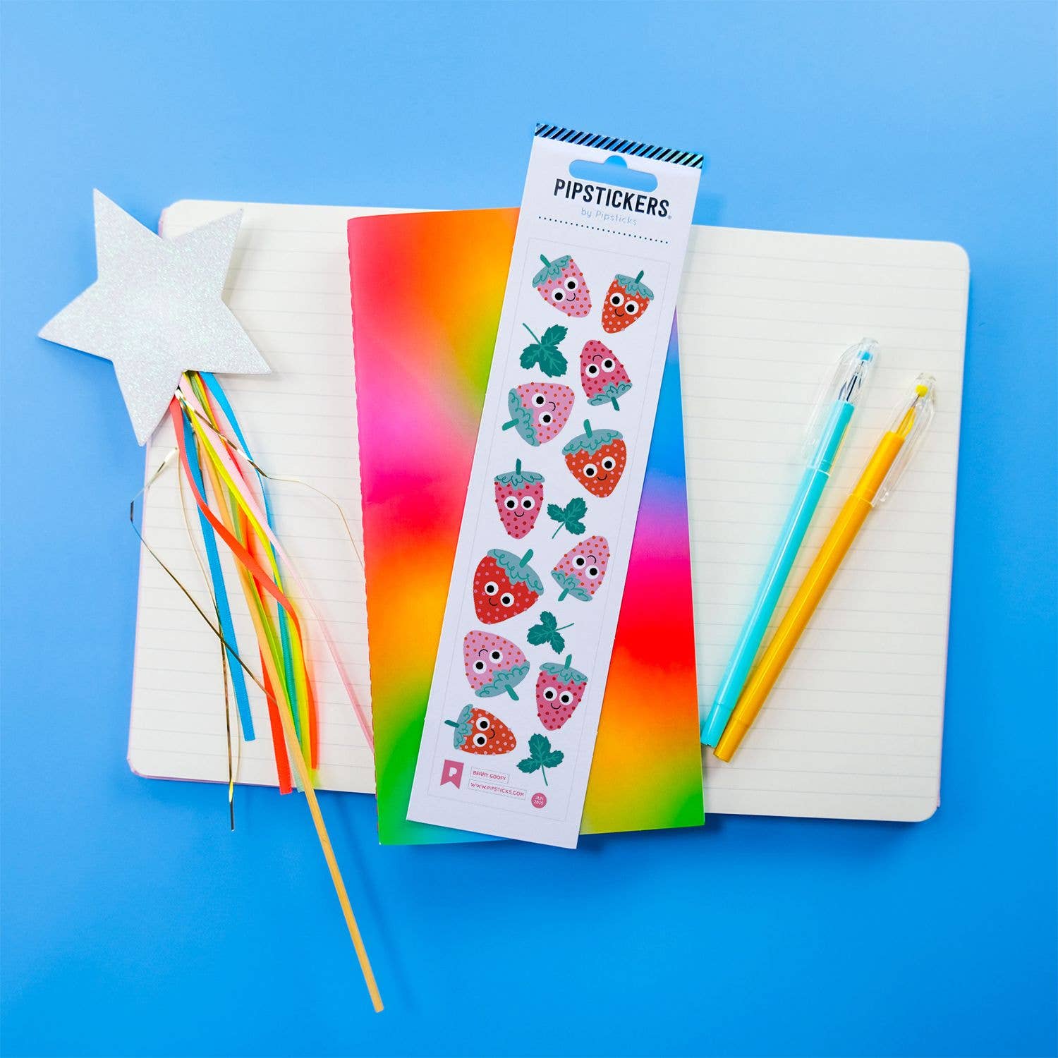 Pipsticks – wholesale Klistermärke – Googly Eyed Berry Goofy3