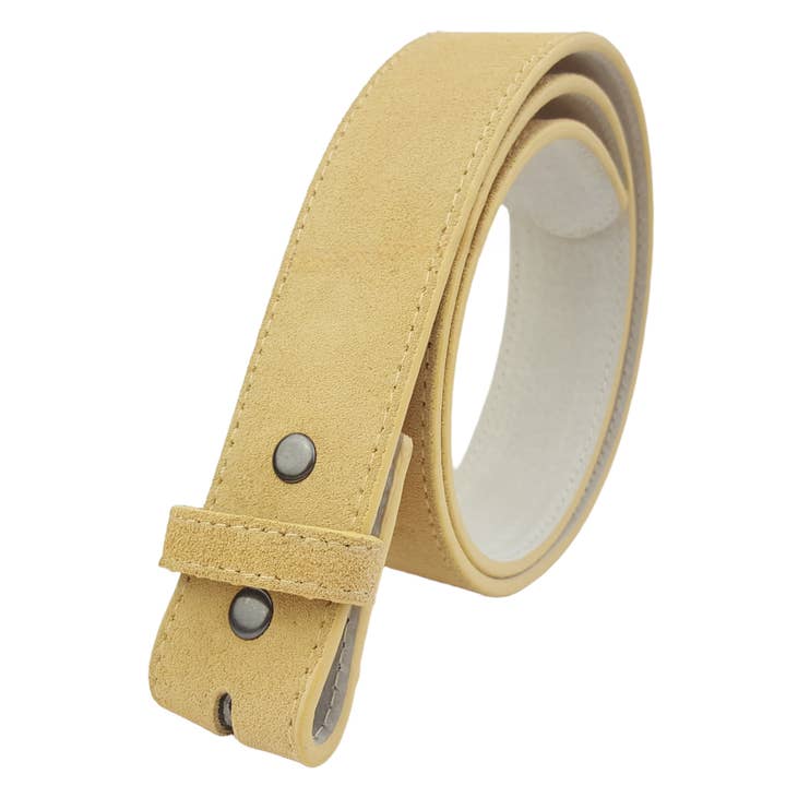 Axesoria West - Wholesale Belt - Women's - Snap-On Genuine Suede Belt Strap1