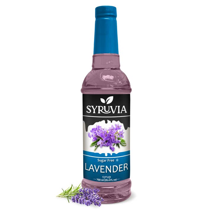 Syruvia - Wholesale Flavored Syrup - Sugar-Free Lavender Syrup0