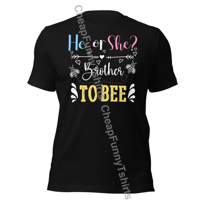 T-shirt unisexe Frère ou Sœur d'Abeille pour la vente par Black and Gifted LLC
