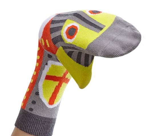 WALKYTALKIES - Wholesale Speelgoedset - Kinderen - Medieval Time thema pakket met 48 paar WALKYTALKIES sokken en gratis kartonnen toonbankdisplay10