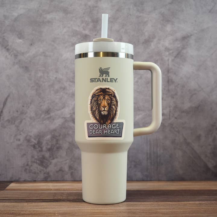 Sentinel Supply - Wholesale Sticker - Courage Dear Heart CS Lewis Quote Sticker1