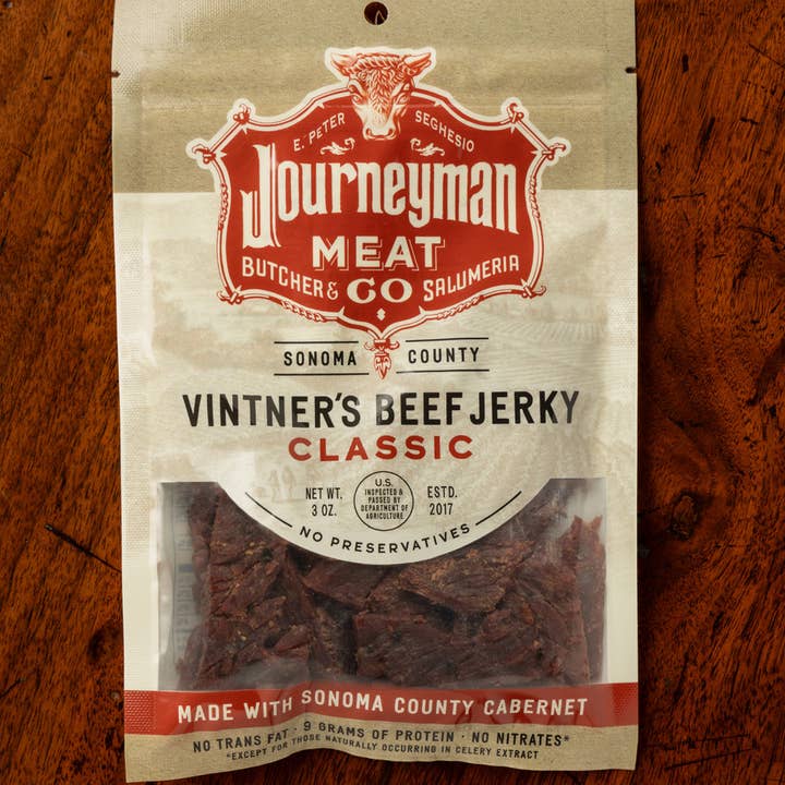 Journeyman Meat Co. - Wholesale Jerky - Jerky - Vintner's Classic Beef Jerky0