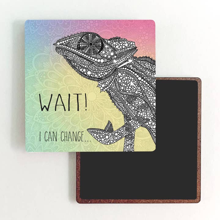 Magnet - WAIT! I Can Change... for wholesale by Little Dot Creations