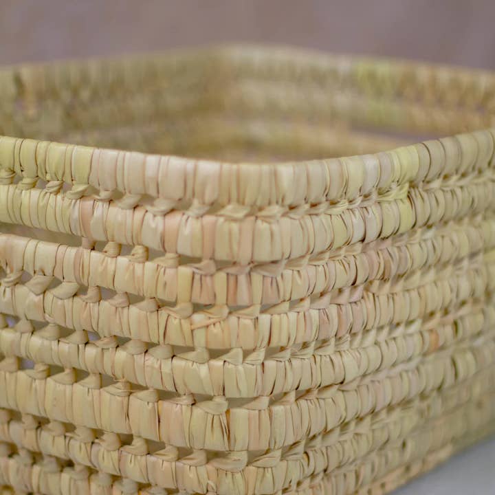 Handwoven Wicker Storage Basket for wholesale by King Of Handmade